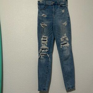 American Eagle, size 4, light blue wash